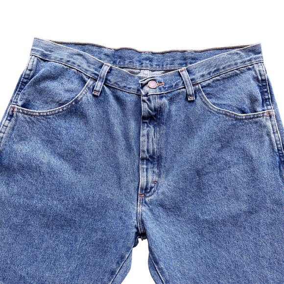 NWT Rustler by Wrangler 36x29 Regular Fit Straight Leg Blue Denim Jean 1087619SW - Picture 5 of 16